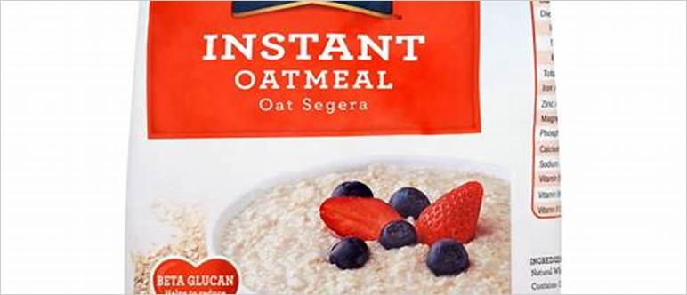 Quaker instant oatmeal news